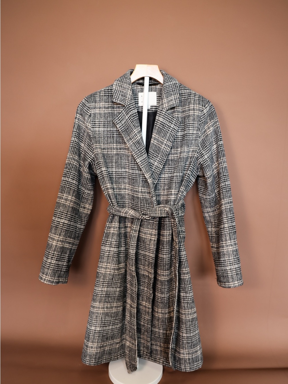 a new day Plaid Trench Coat - Small